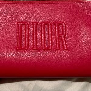 Dior makeup bag